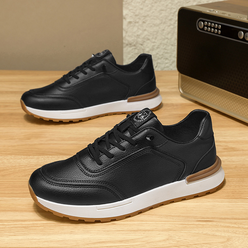 Men Fashion Korean Style - Trendy herenschoenen Alle seizoenen lederen casual