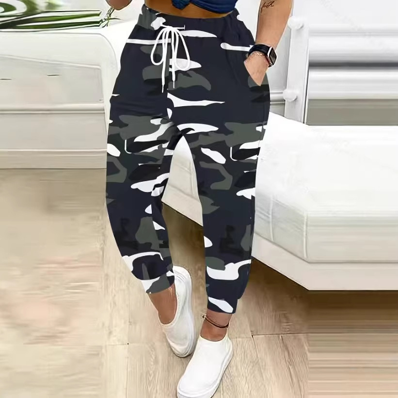 Amazon Men'S Fashion - Amazon Nieuwe damesbroek met camouflageprint, casual
