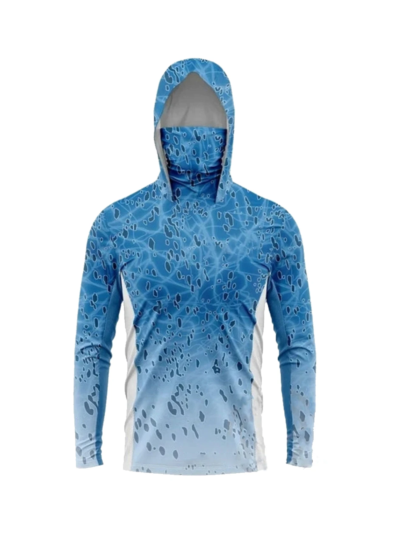 Men'S Fashion For Summer - Heren Lange Mouw Visserij Hoodie Masker