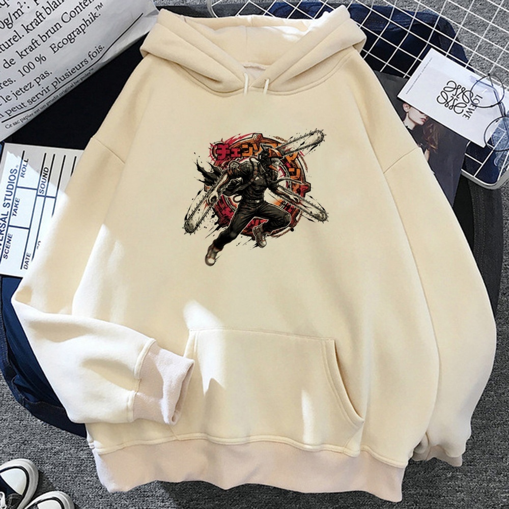 Mens Fashion In The 2000S - Chainsaw Man dames hoodies, modieuze tops,