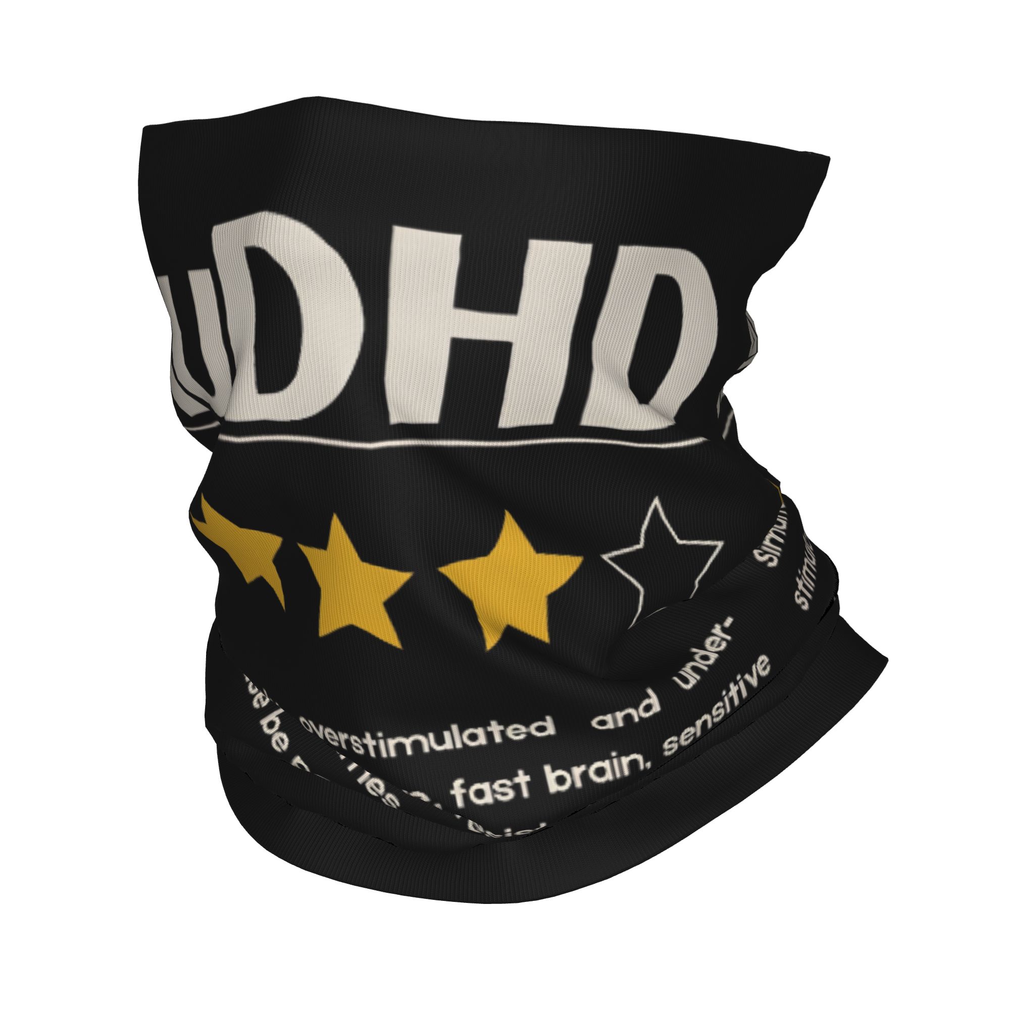 Men'S Fashion Reviews - AuDHD Star Review Bandana voor de