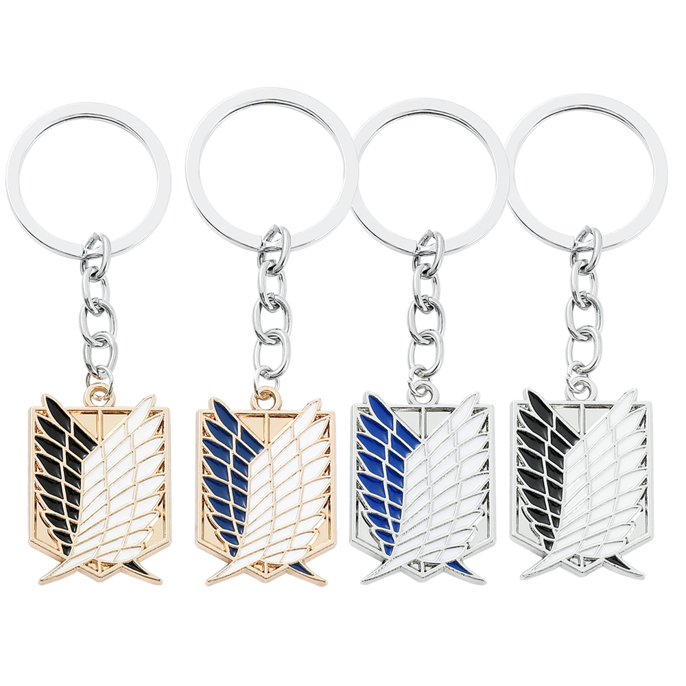 Men Fashion Key - Anime Attack on Titan Emaille Badge