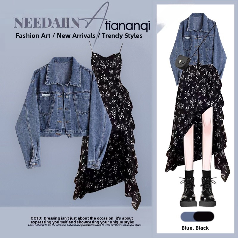Denim Jacket Vintage - Zomer 2026 Koreaanse stijl dames losse