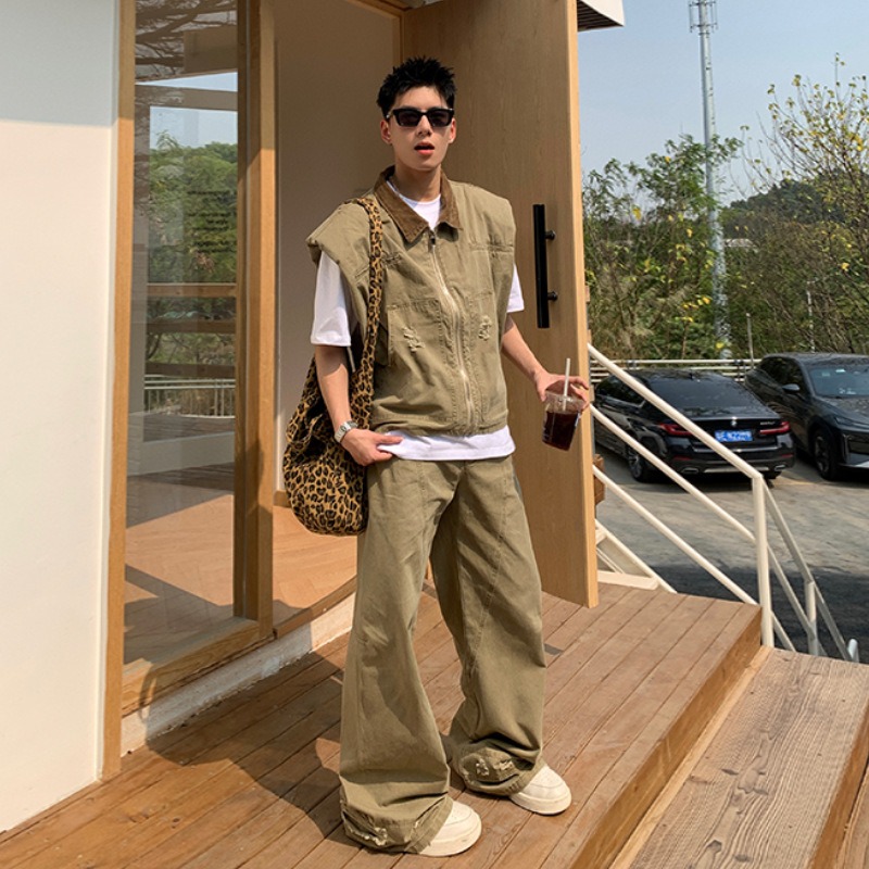 Men'S Fashion For Summer - Amerikaans modemerk Retro denim jack heren