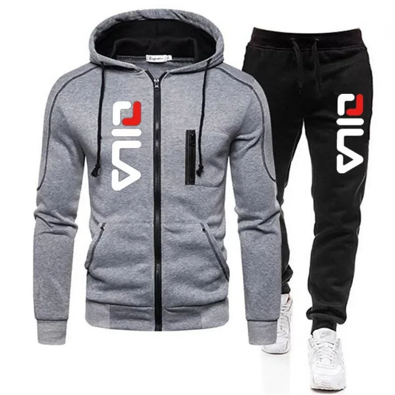 Men'S Fashion Zipper Jacket - Nieuwe herfst- en winter heren hooded