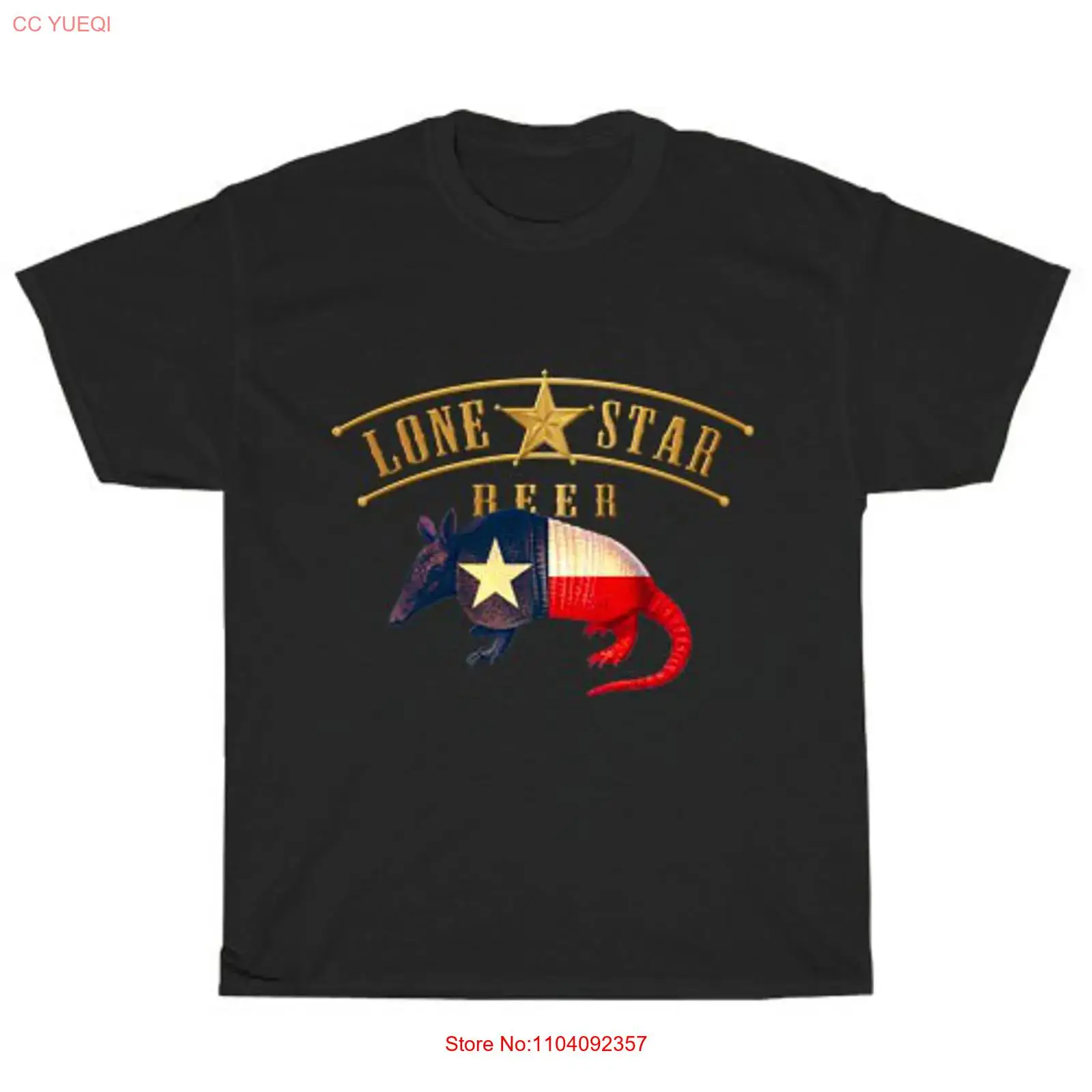 Men'S Fashion Everyday - Lone Star Beer Logo Amerikaans heren