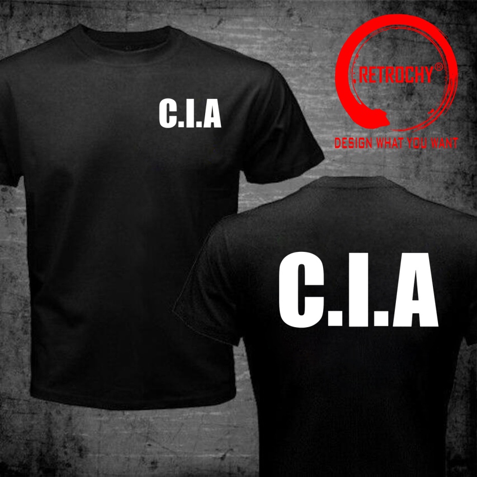Mens Fashion Casual Outfits - Grappig ontwerp USA CIA US C.I.A
