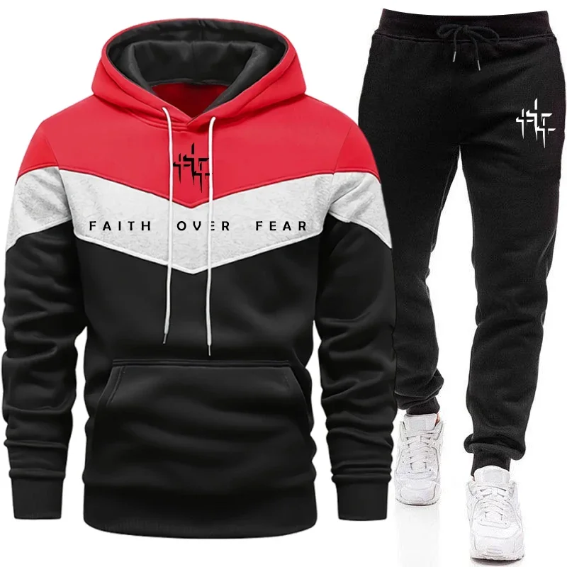 Faith Over Fear trainingspak v - Mens Fashion Casual Outfits recensie en prijs