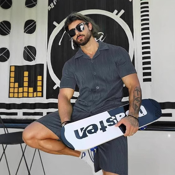 2-delige herenoutfits met kort - Mens Fashion Casual Outfits recensie en prijs