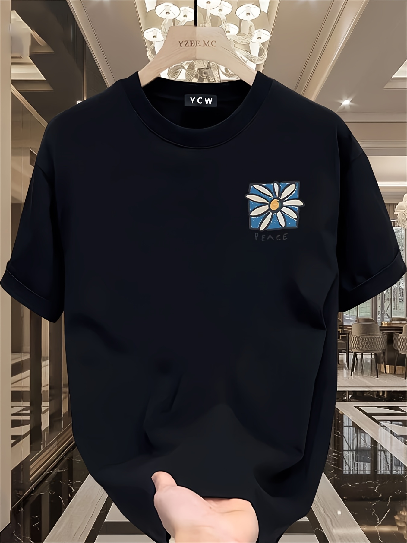 Zwaargewicht T-shirt voor here - Men Fashion Korean Style recensie en prijs