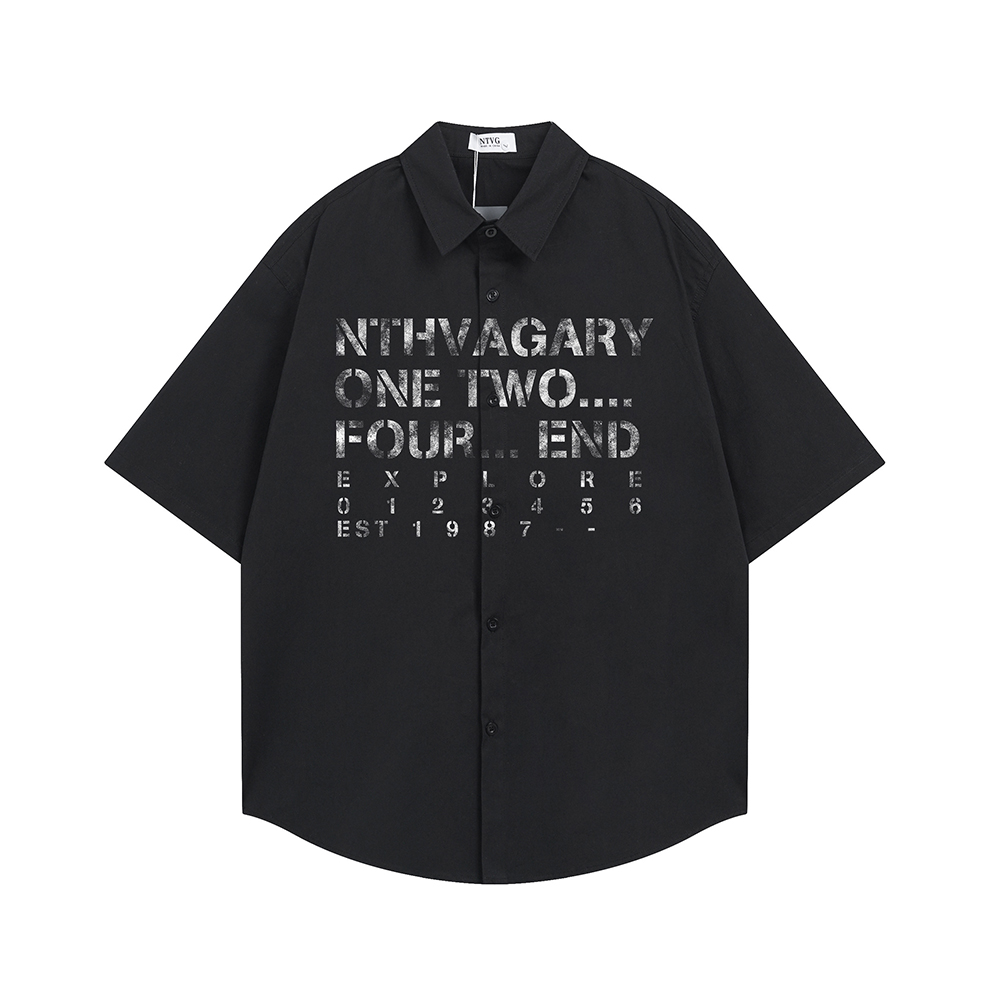 Mode Letterprint Shirt Korte M - Men'S Fashion Reviews recensie en prijs