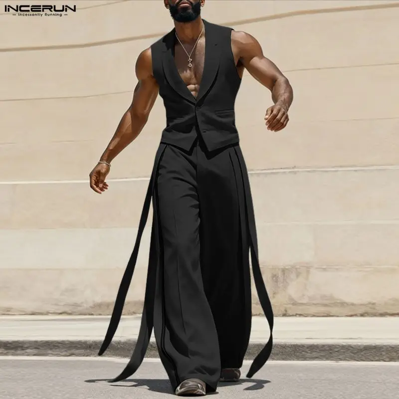 INCERUN Herensets Effen Kleur  - Men'S Fashion For Summer recensie en prijs