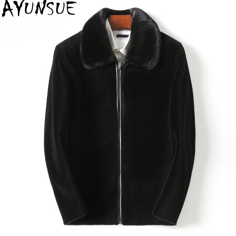 AYUNSUE Casual 100% Wollen Jas - Men'S Fashion Zipper Jacket recensie en prijs