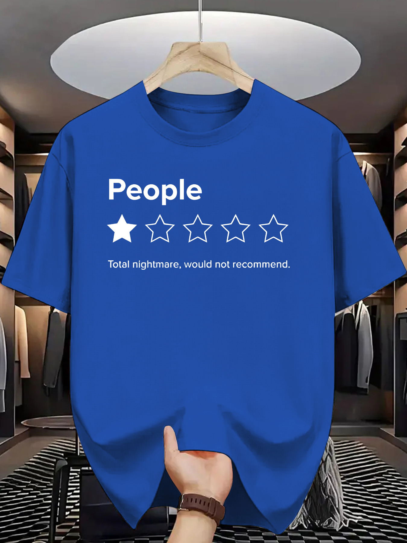 People 1 Star Review Print Gra - Men'S Fashion Reviews recensie en prijs