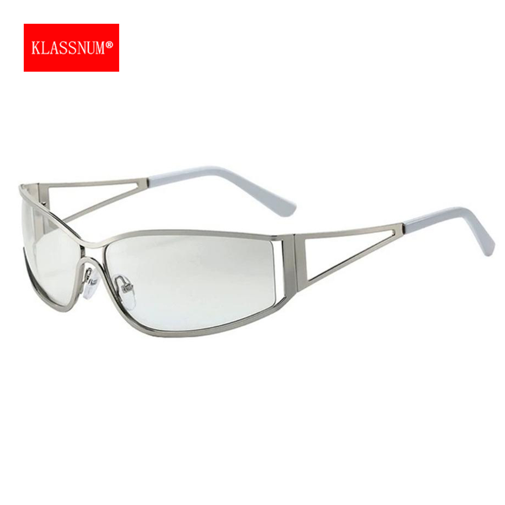 KLASSNUM Y2k Zilver Metalen Zo - Mens Fashion In The 2000S recensie en prijs