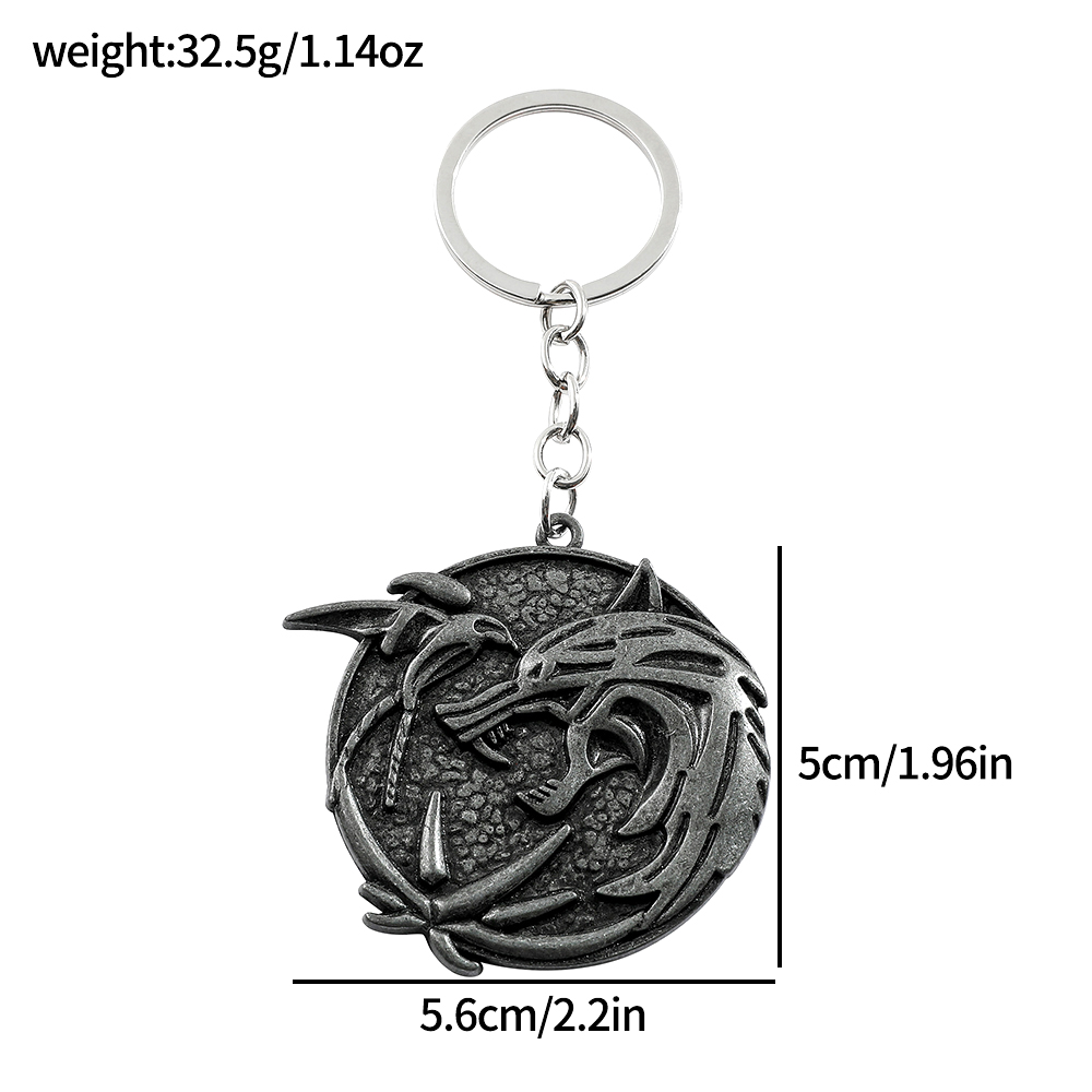 Vintage Wolf Head sleutelhange - Men Fashion Key recensie en prijs