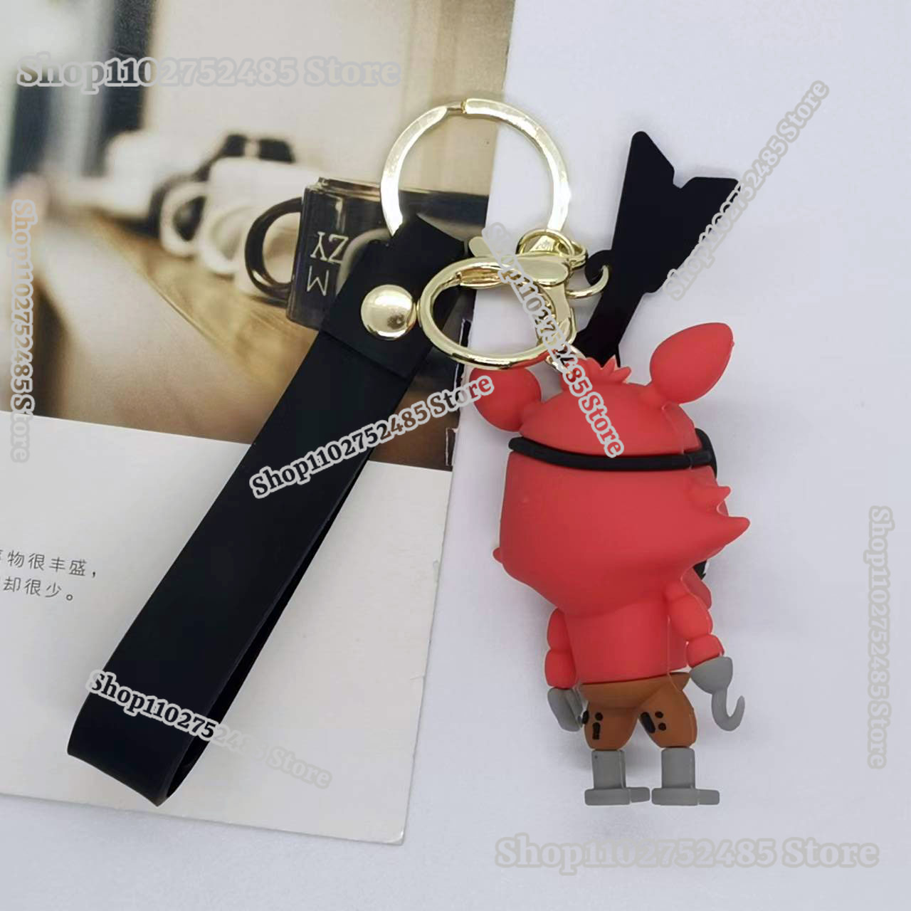 5 stuks Cartoon Anime FNAF Fig - Men Fashion Key recensie en prijs