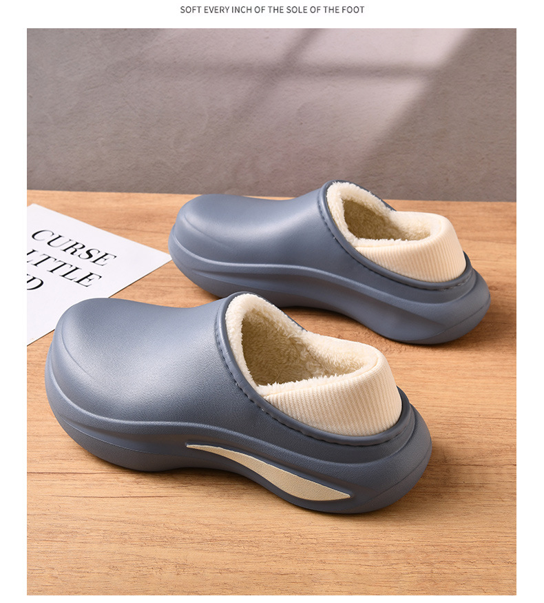 Nieuwe Winter Bont Harige Slip - Men Fashion Korean Style recensie en prijs
