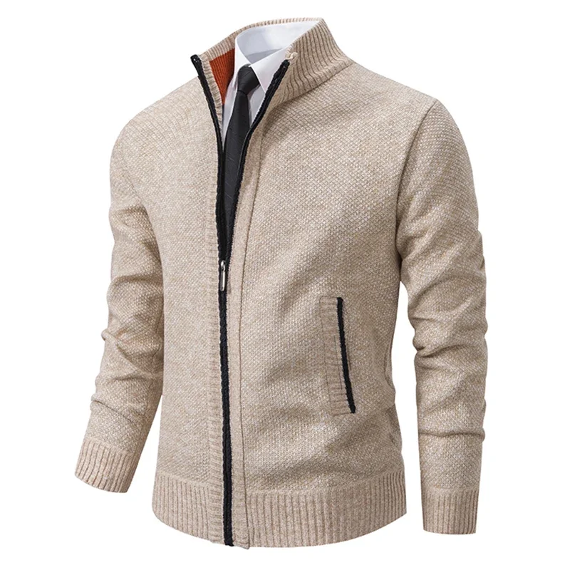 Herfst Winter New Jersey Heren - Men'S Fashion Zip Sweater recensie en prijs