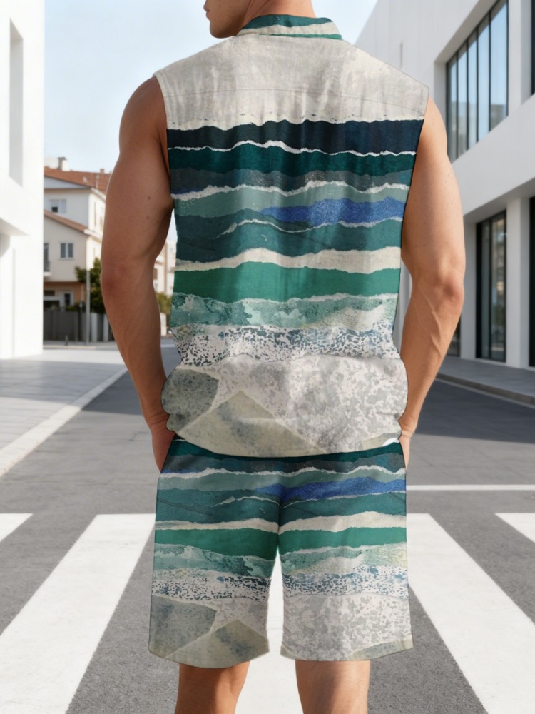 Mode Zomer Heren 2-delige Set  - Mens Fashion Casual Outfits recensie en prijs