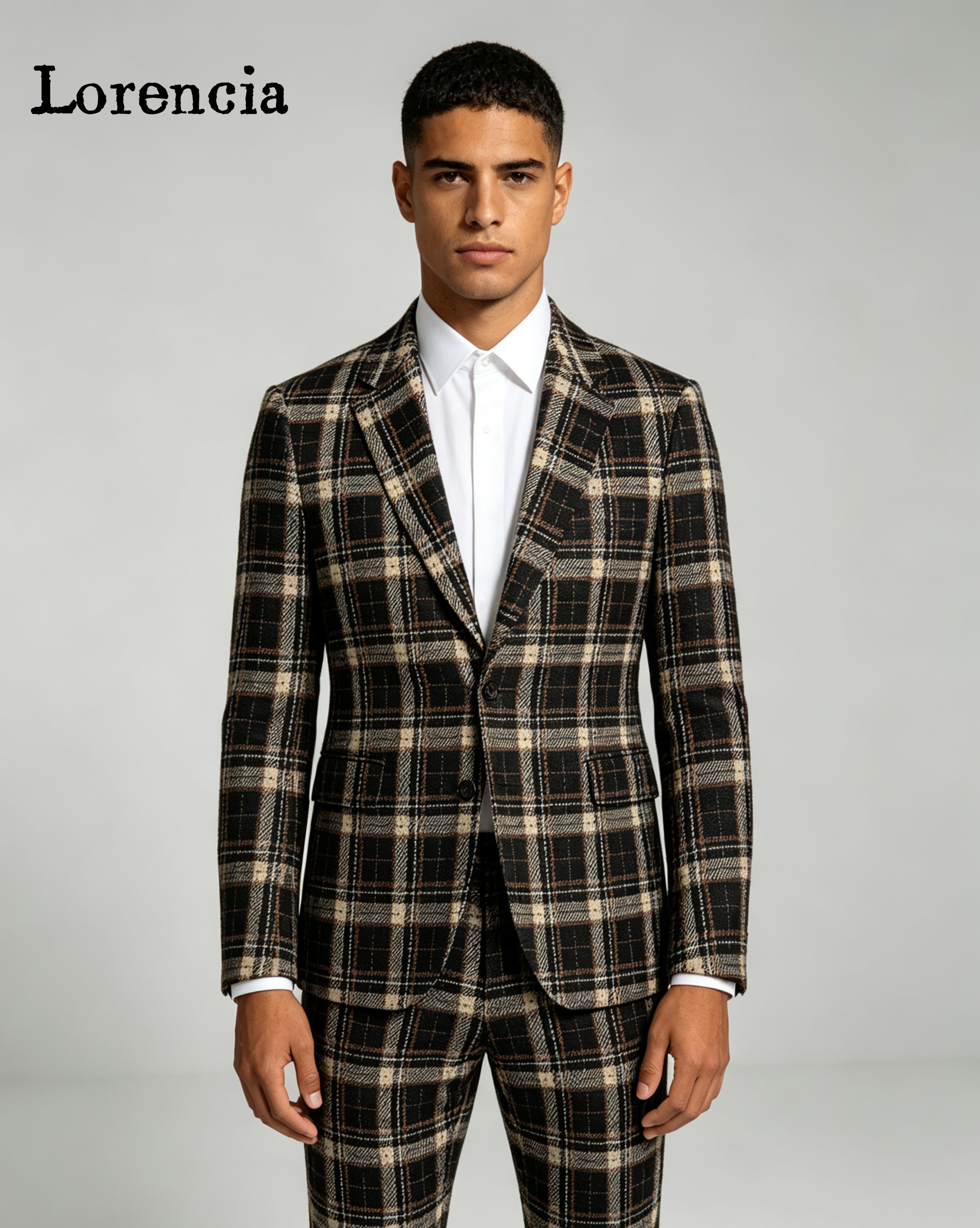 Modellen herenpakken met ruitp - Mens Fashion Trajes recensie en prijs