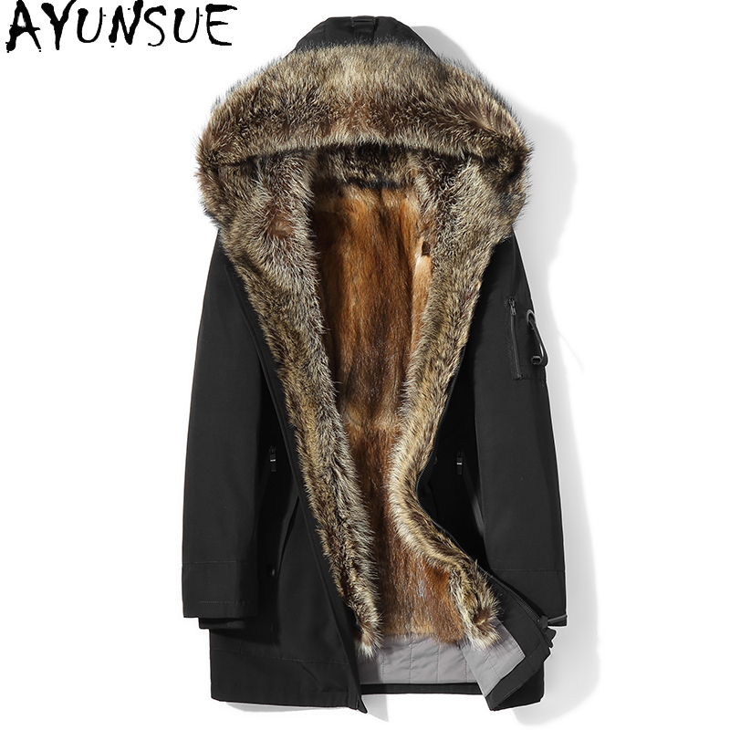 AYUNSUE Mode Warme mannen Natu - Men'S Fashion Zipper Jacket recensie en prijs
