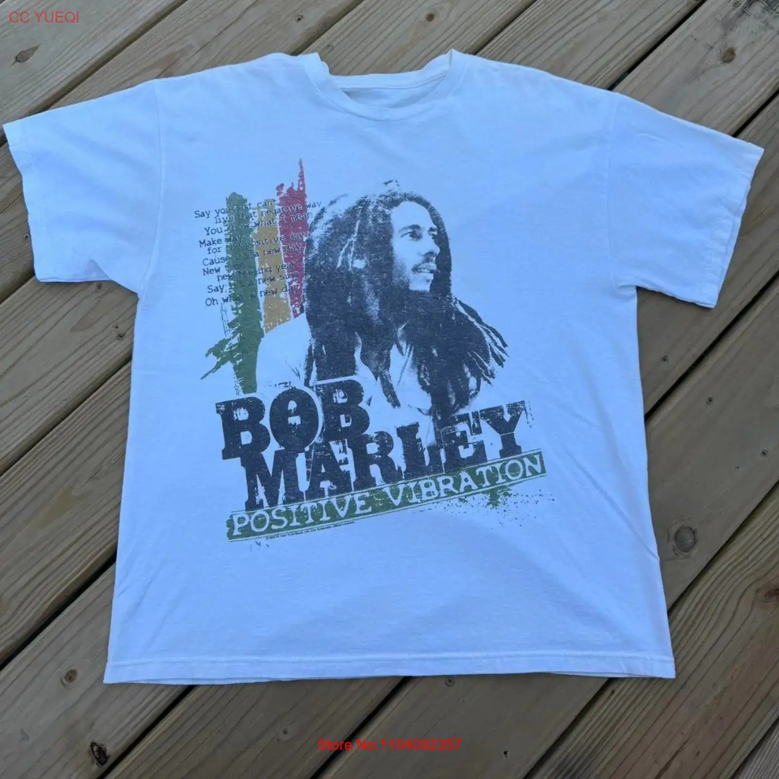 Vintage jaren 2000 Bob Marley  - Mens Fashion In The 2000S recensie en prijs