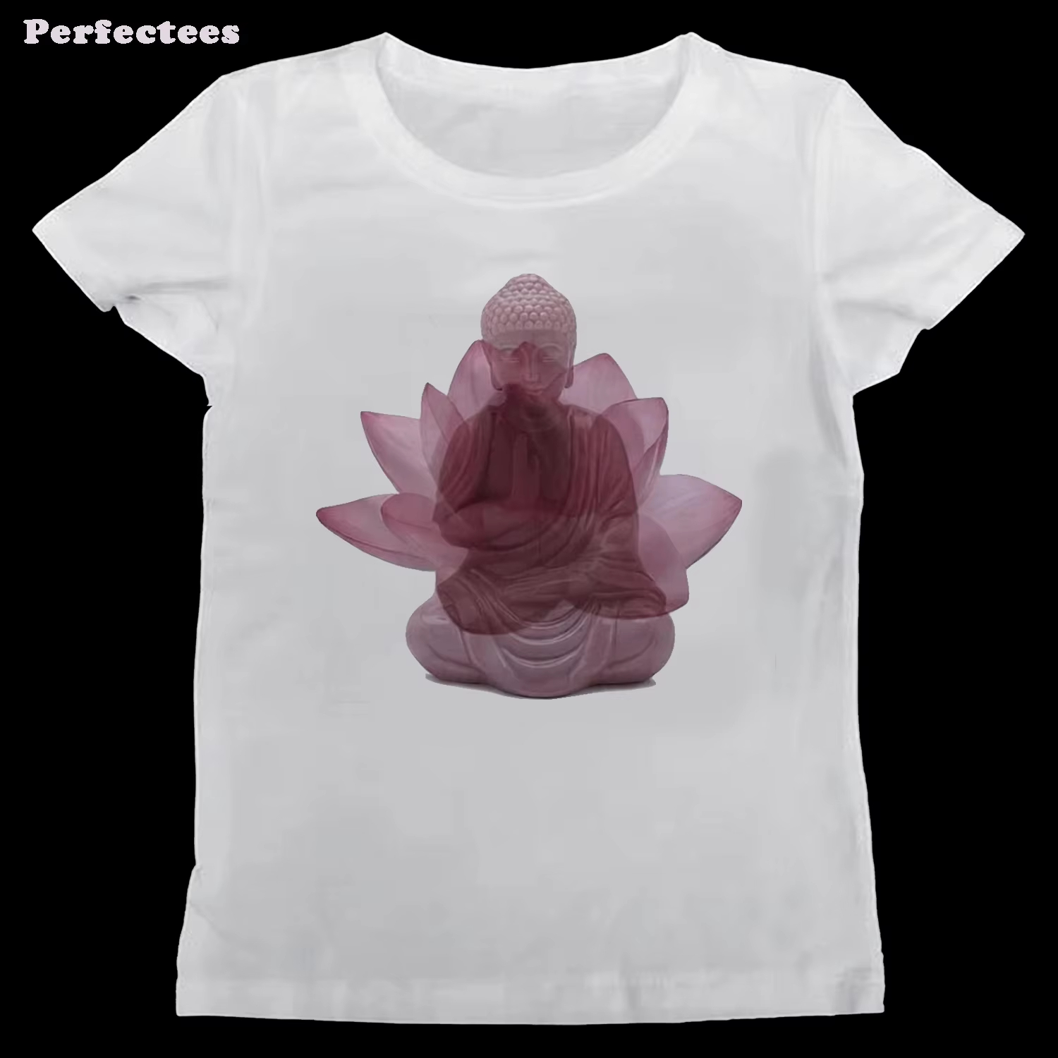Boeddha Lotus Gedrukt T-shirt  - Mens Fashion In The 2000S recensie en prijs