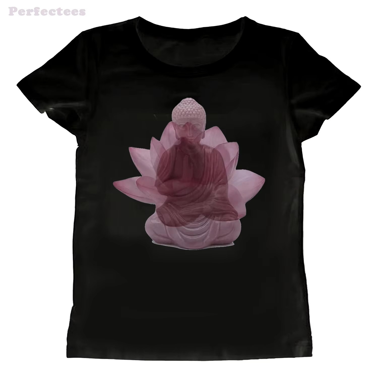 Boeddha Lotus Gedrukt T-shirt  - Mens Fashion In The 2000S recensie en prijs