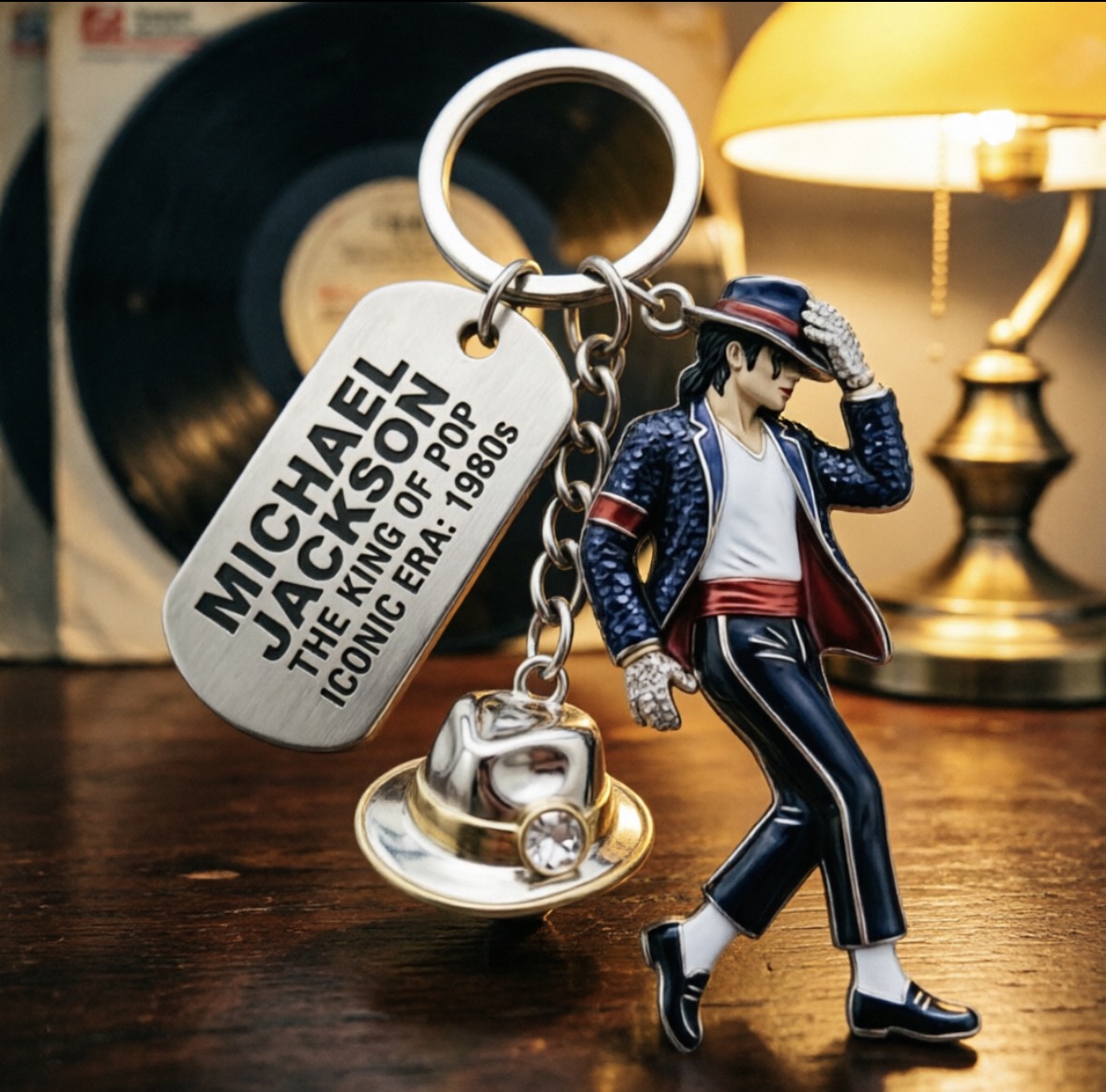 Michael Jackson sleutelhanger, - Men Fashion Key recensie en prijs
