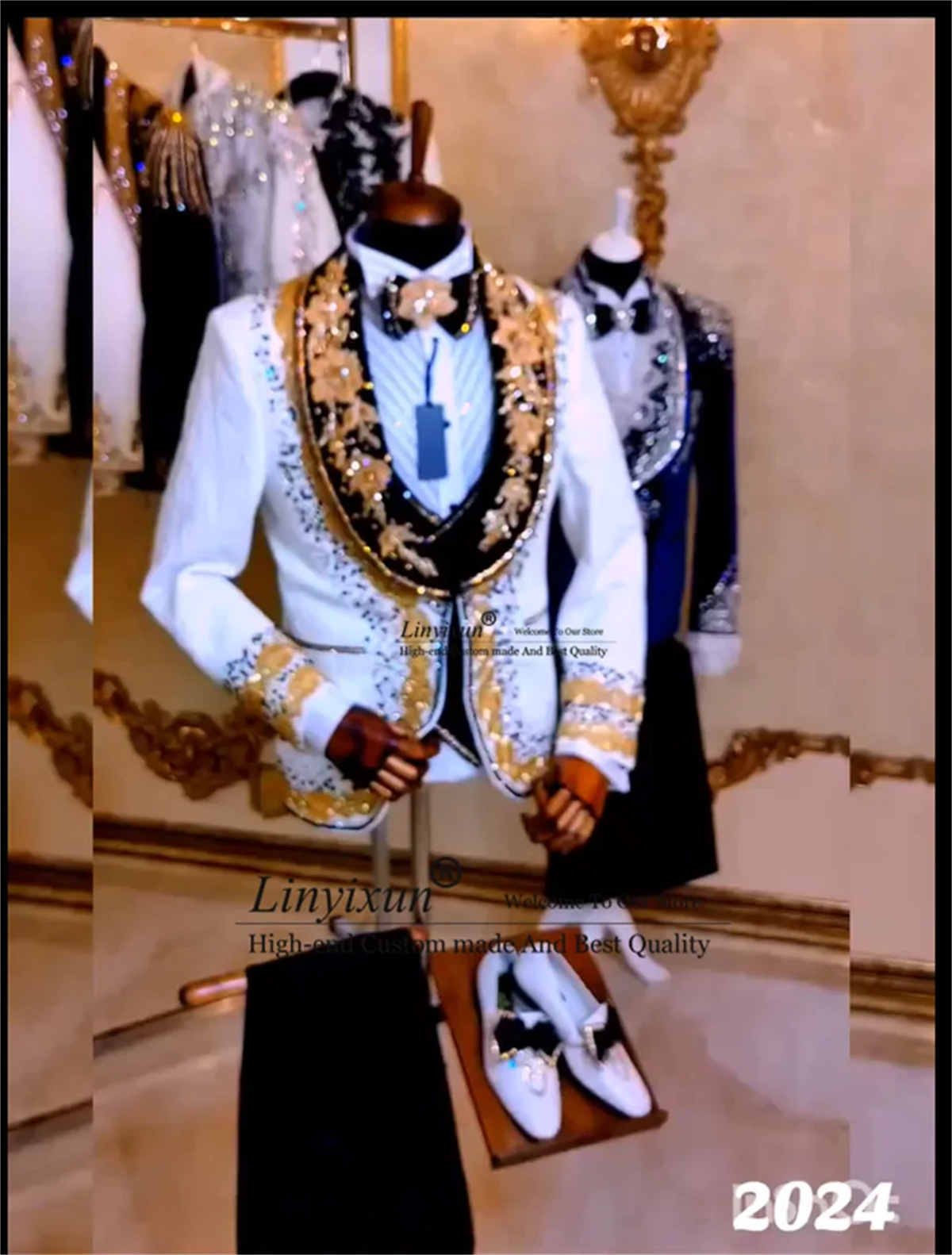 Elegantie Ontwerp Diamant Here - Mens Fashion Trajes recensie en prijs
