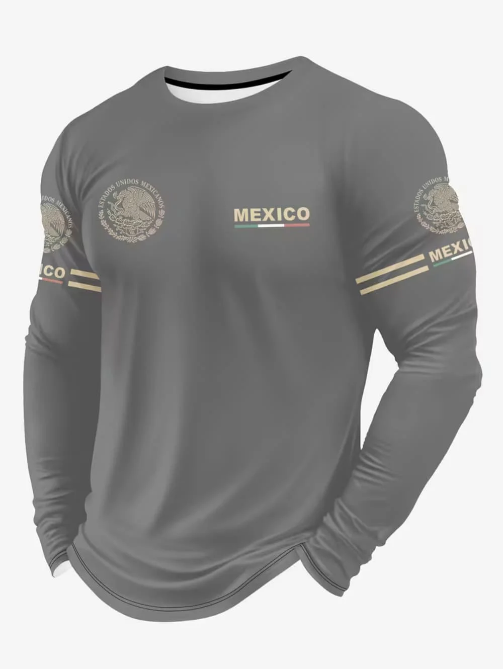 Heren T-shirt met Mexicaanse a - Mens Fashion Casual Outfits recensie en prijs