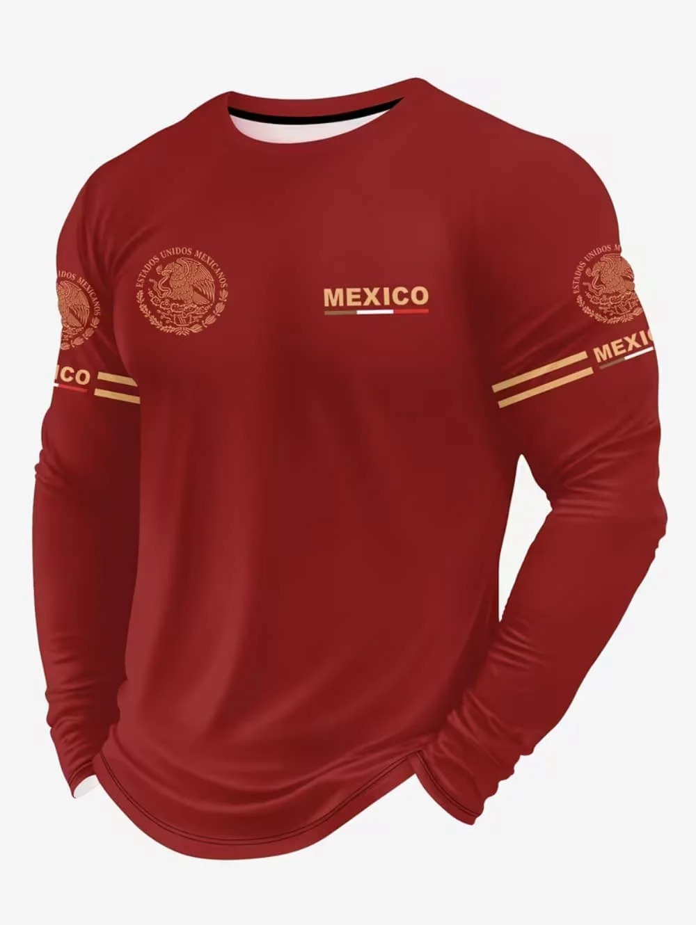 Heren T-shirt met Mexicaanse a - Mens Fashion Casual Outfits recensie en prijs