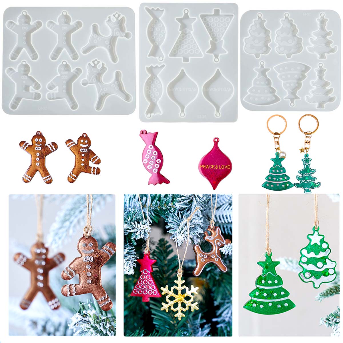 Kerstserie Oorbellen Hanger Si - Men Fashion Key recensie en prijs