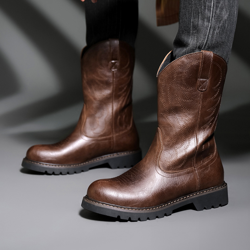 Mode Heren Cowboylaarzen Nieuw - Mens Fashion Zapatos recensie en prijs
