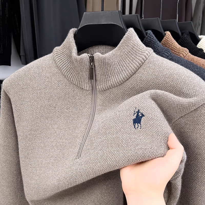 Hoogwaardige fluwelen wintertr - Men'S Fashion Zip Sweater recensie en prijs
