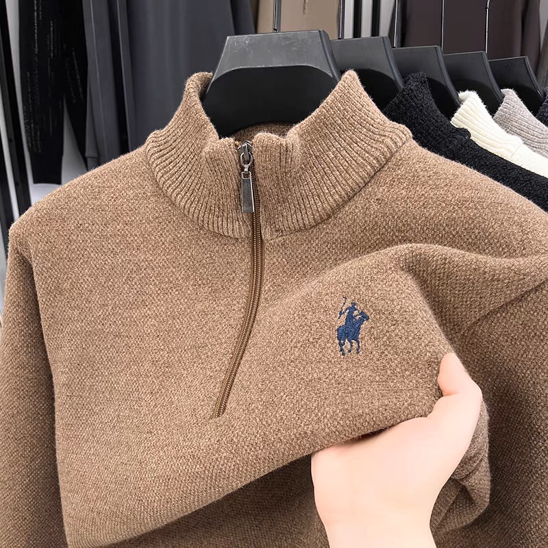Hoogwaardige fluwelen wintertr - Men'S Fashion Zip Sweater recensie en prijs