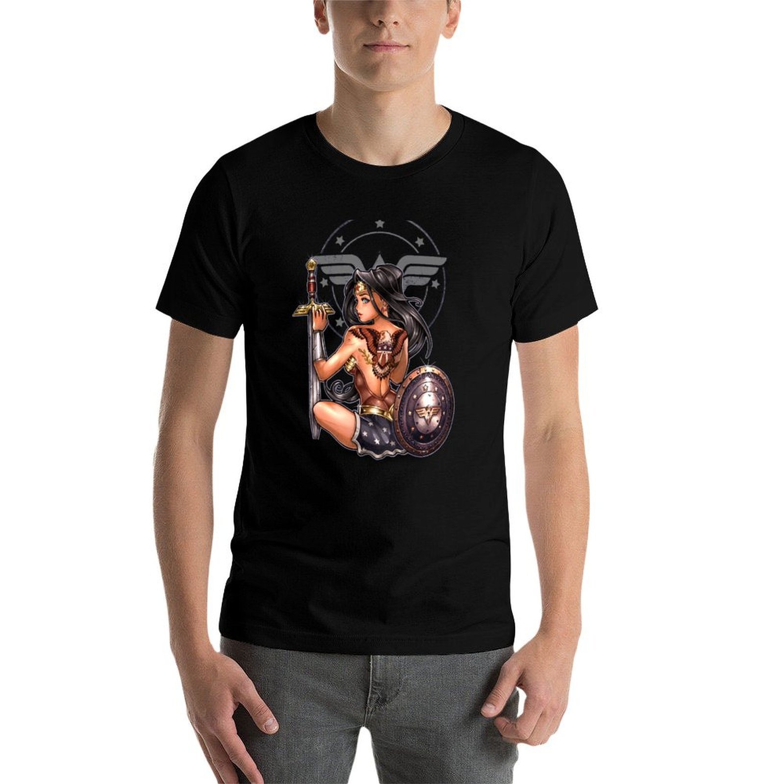 AMAZON pin-up versie T-shirt M - Amazon Men'S Fashion recensie en prijs