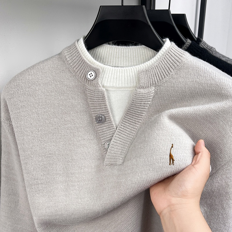 Modetrend Heren Trui met Lange - Men'S Fashion V Neck Sweater recensie en prijs