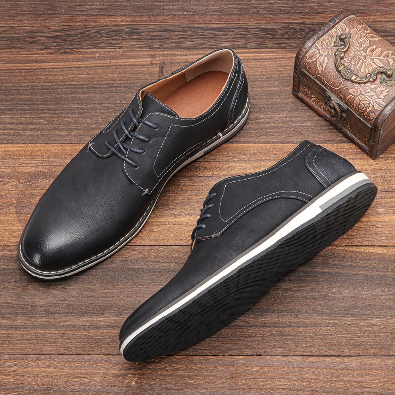 Casual leren herenschoenen Mod - Mens Fashion Zapatos recensie en prijs