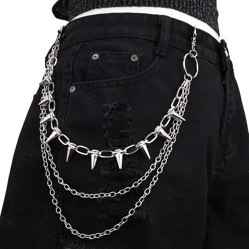 Hip Hop Punk Rock Metal Broek  - Men Fashion Key recensie en prijs