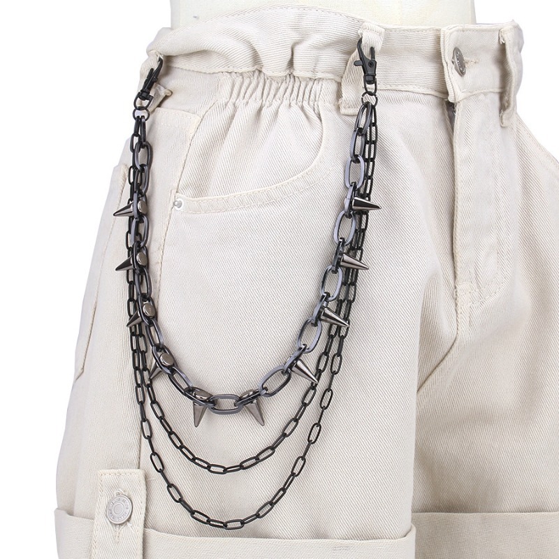 Hip Hop Punk Rock Metal Broek  - Men Fashion Key recensie en prijs