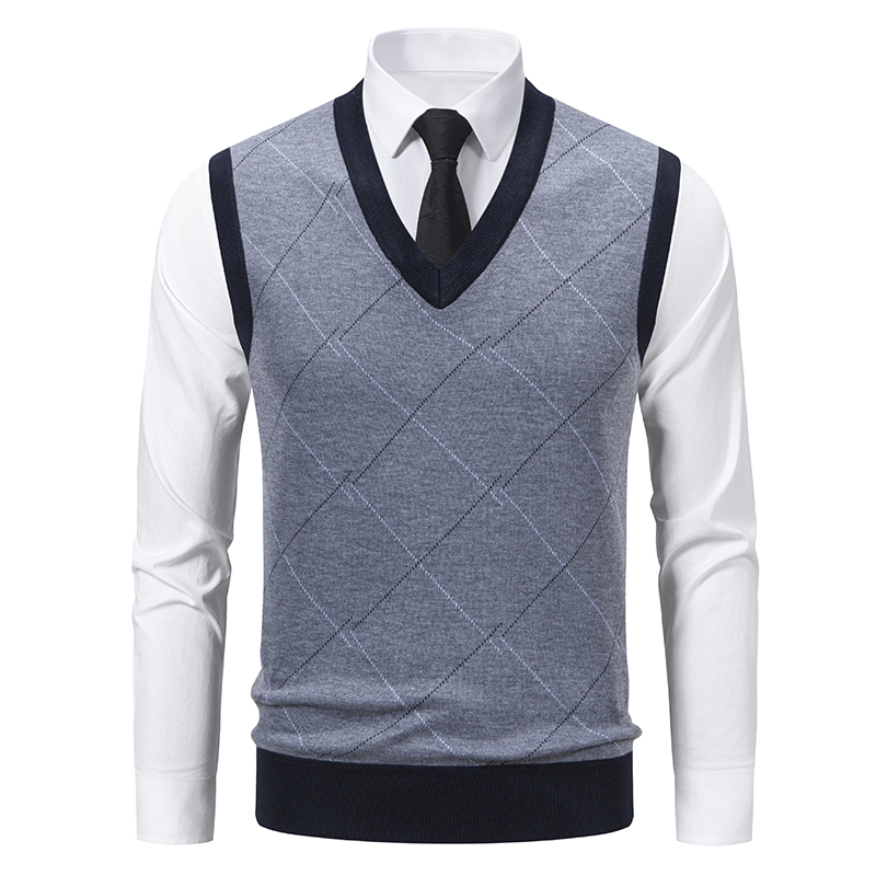 2026 Nieuwe Aankomst Herfst Wi - Men'S Fashion V Neck Sweater recensie en prijs