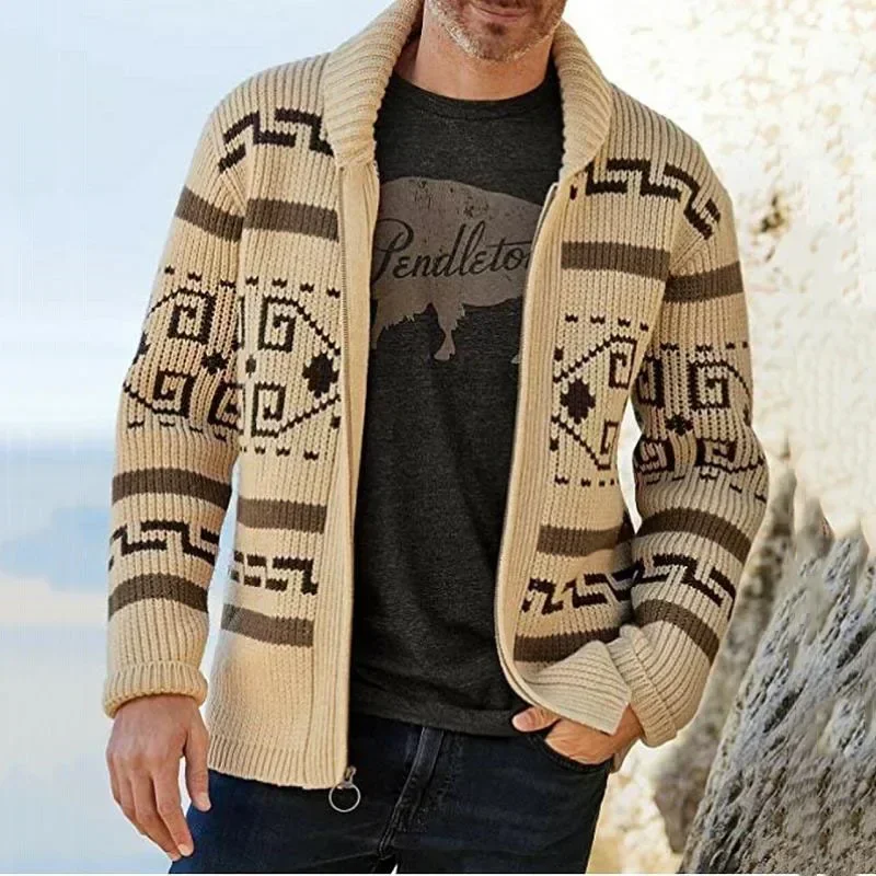 Heren wintertrui vest vintage  - Men'S Fashion V Neck Sweater recensie en prijs