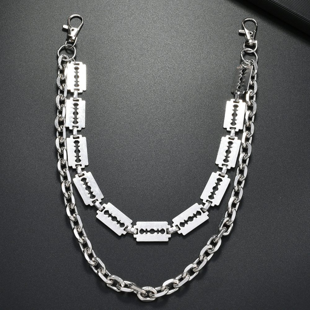 Punk metalen ketting sleutelha - Men Fashion Key recensie en prijs