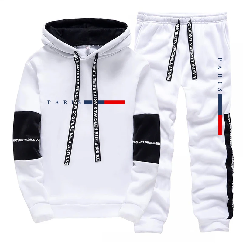 Herenset/Hoodie/Broek Parijse  - Mens Fashion Casual Outfits recensie en prijs