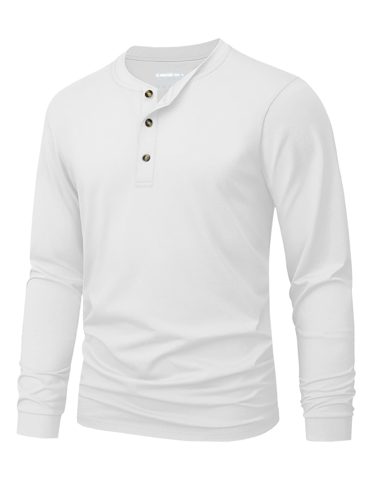 Henley-T-shirt voor heren Eenv - Mens Fashion Casual Outfits recensie en prijs