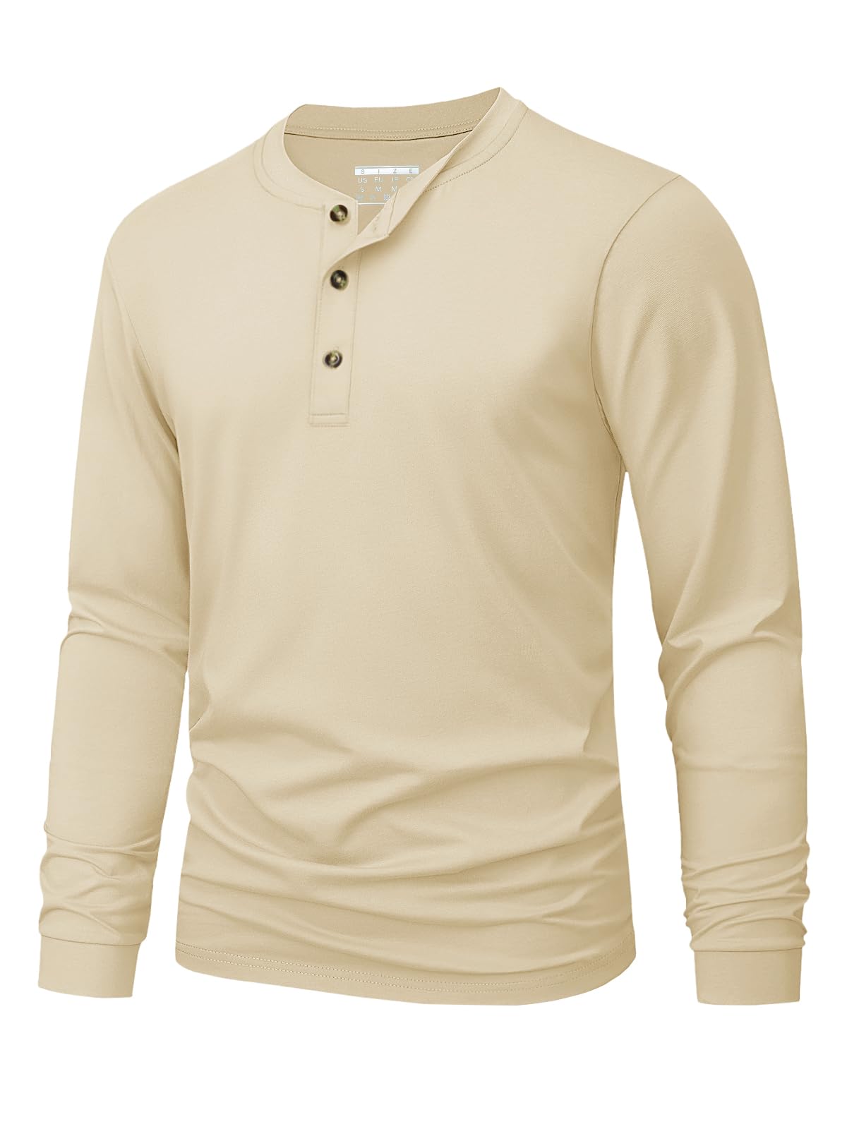 Henley-T-shirt voor heren Eenv - Mens Fashion Casual Outfits recensie en prijs