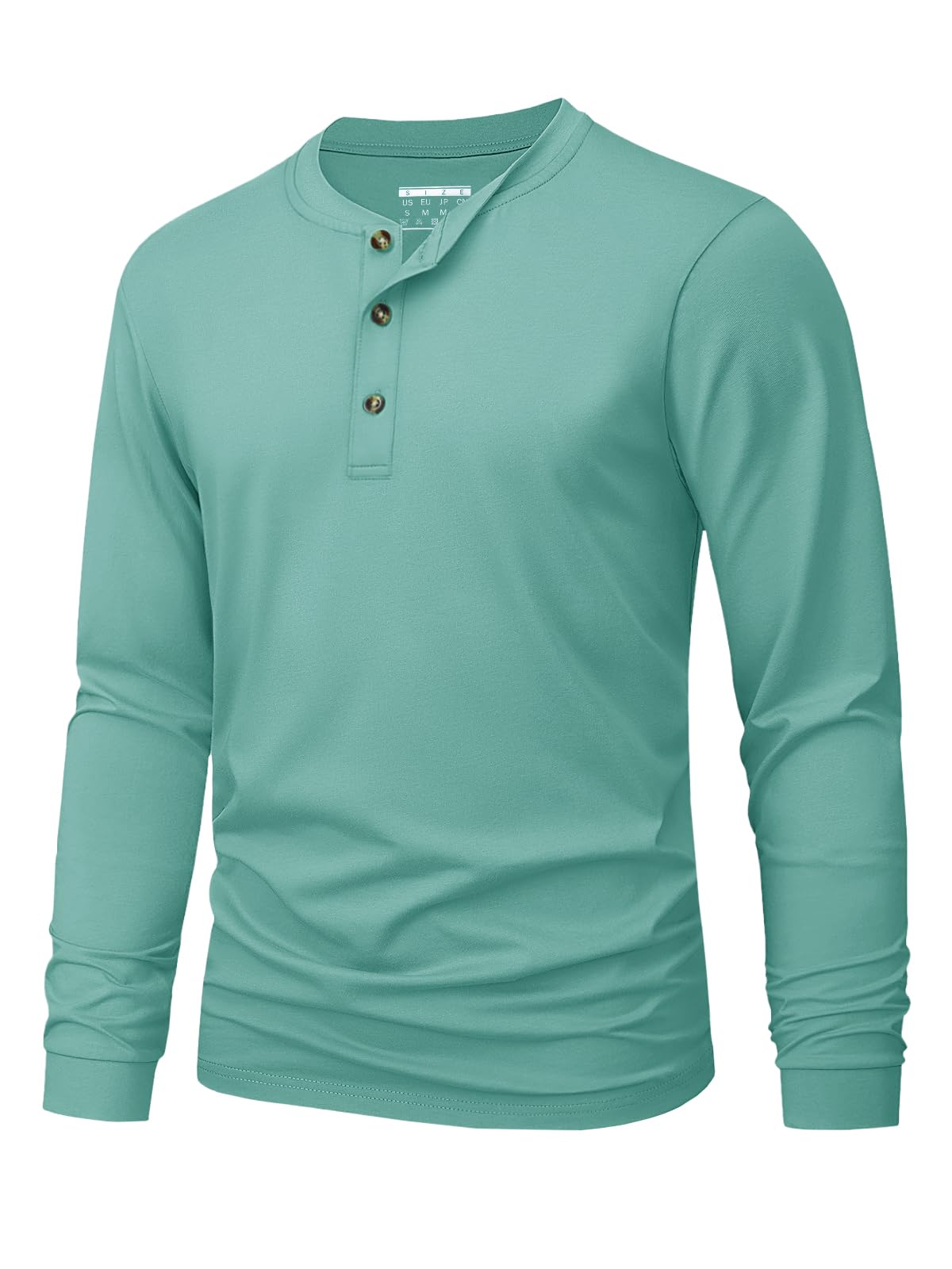 Henley-T-shirt voor heren Eenv - Mens Fashion Casual Outfits recensie en prijs