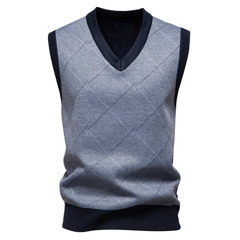 Heren gebreide warme trui in h - Men'S Fashion V Neck Sweater recensie en prijs